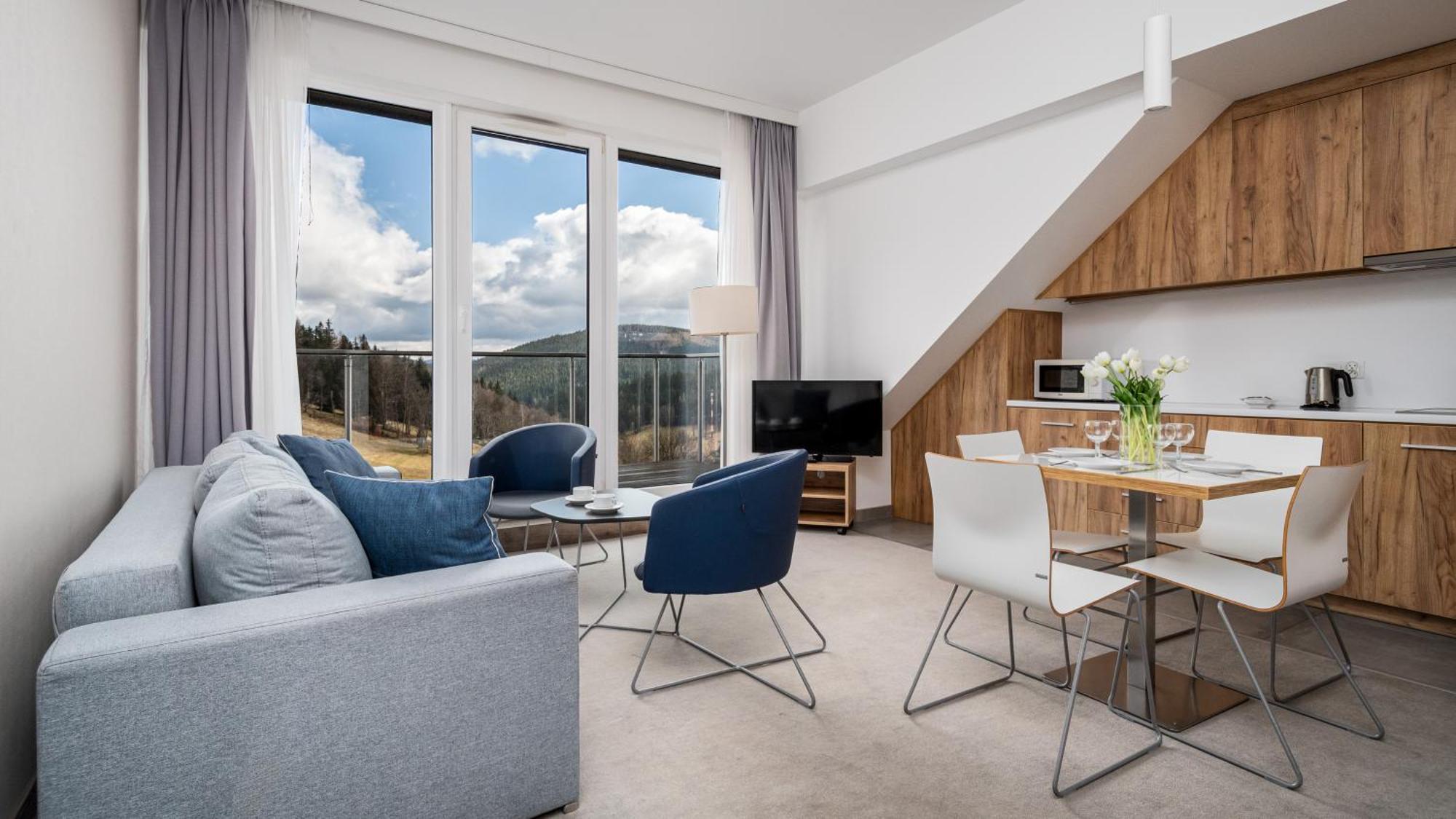 Panorama - Czarna Gora Resort By Sun & Snow Z Basenem I Sniadaniem Sienna  Luaran gambar